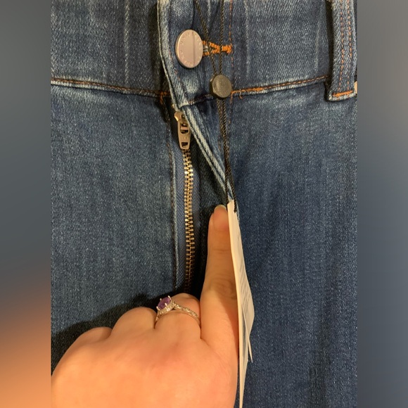 Universal Standard Riviera High Rose Skinny jeans classic blue color size 16 L - Picture 5 of 10